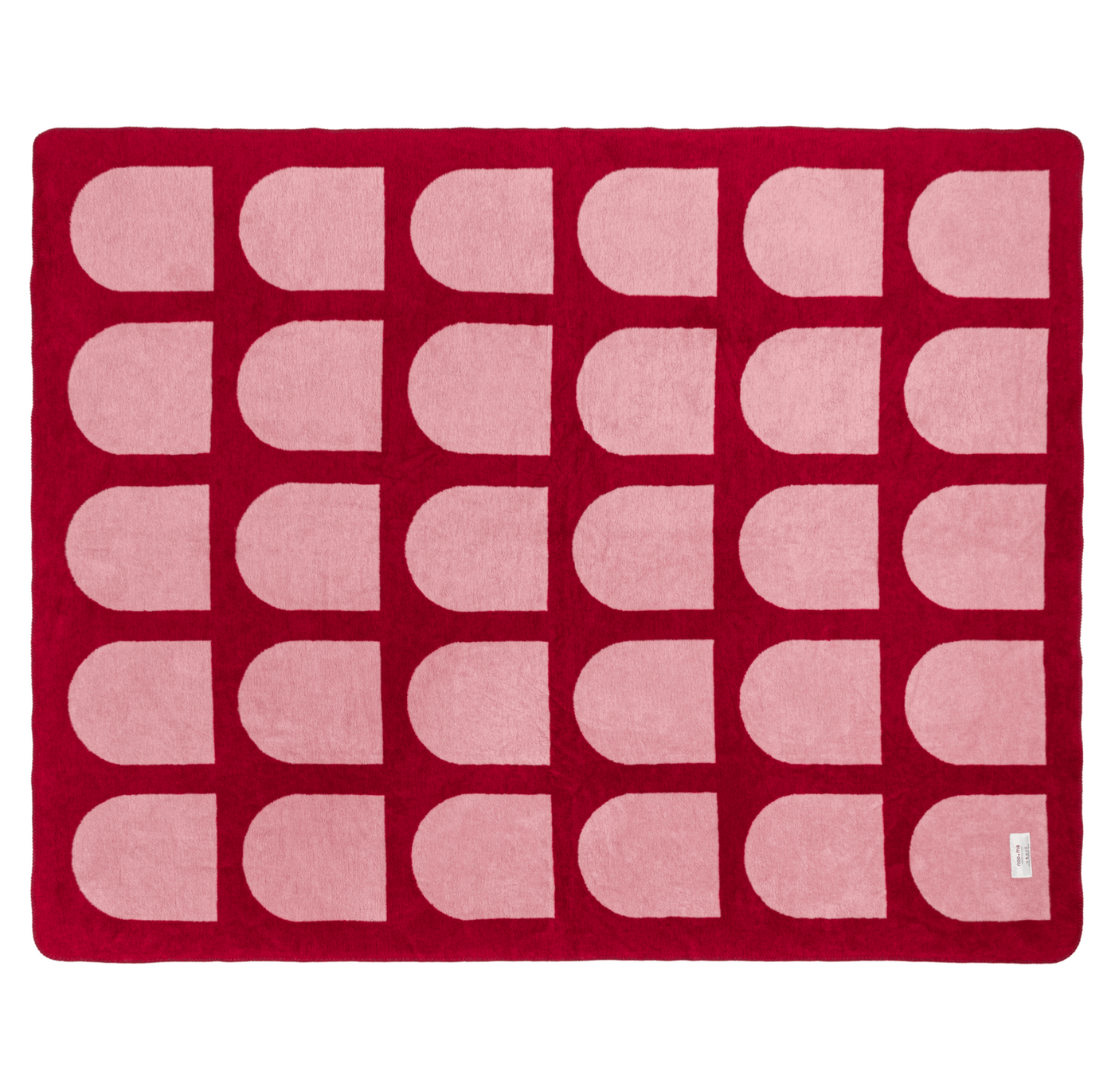 Gilli Throw in Blossom Pink / Cherry Juice