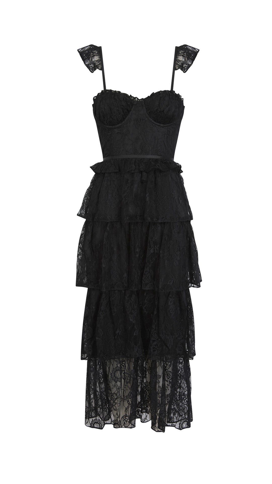 chinese dress ladies Black Lace Dress – Lone Design Club