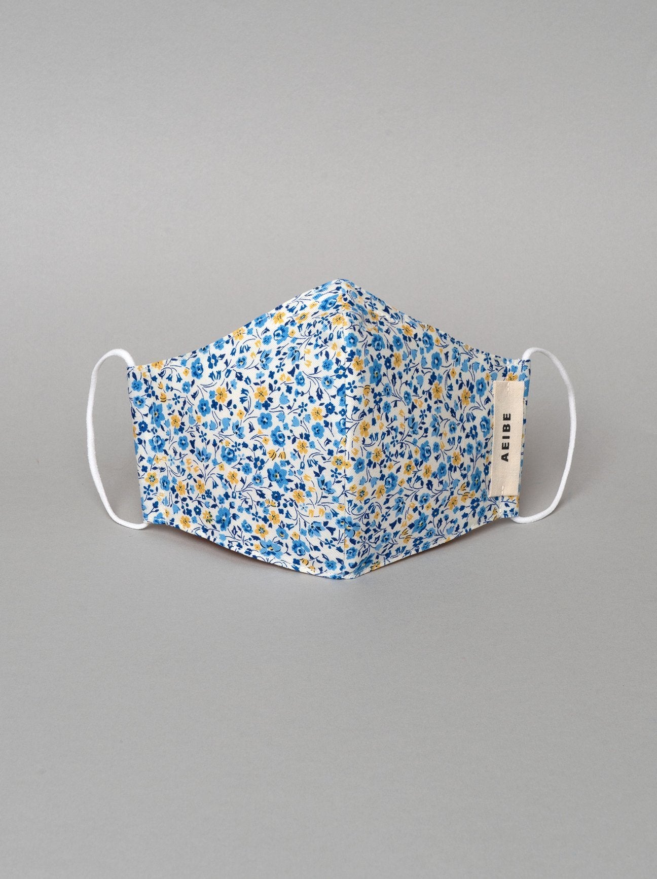 AEIBE 3Ply Filtered face mask Blue Spray