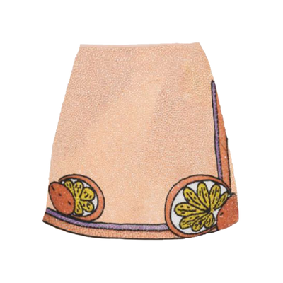 Melodie Co-ord Peach Skirt