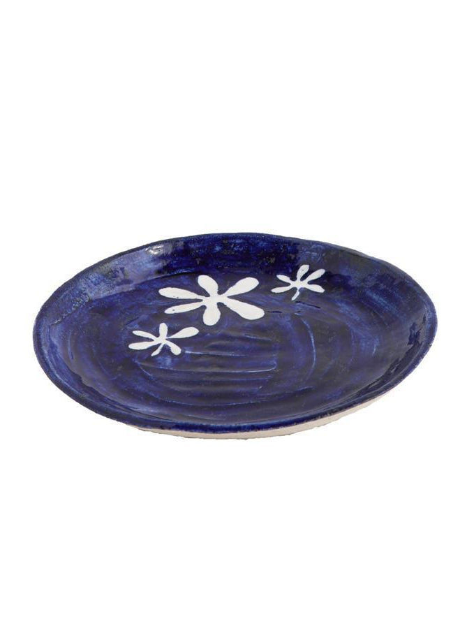 Sabinna and Kana Brunch Plate Navy - LDC