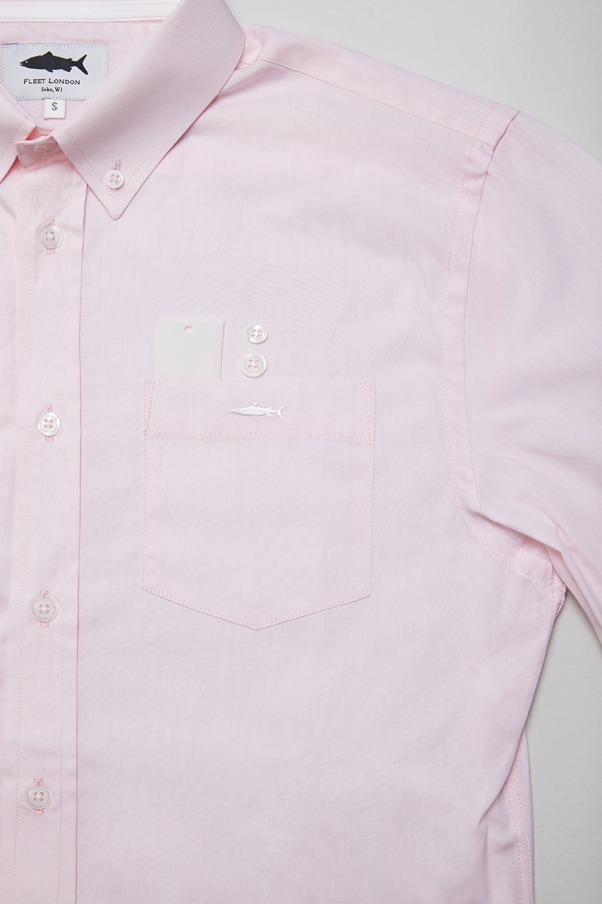 Fleet Salmon Pink Shirt