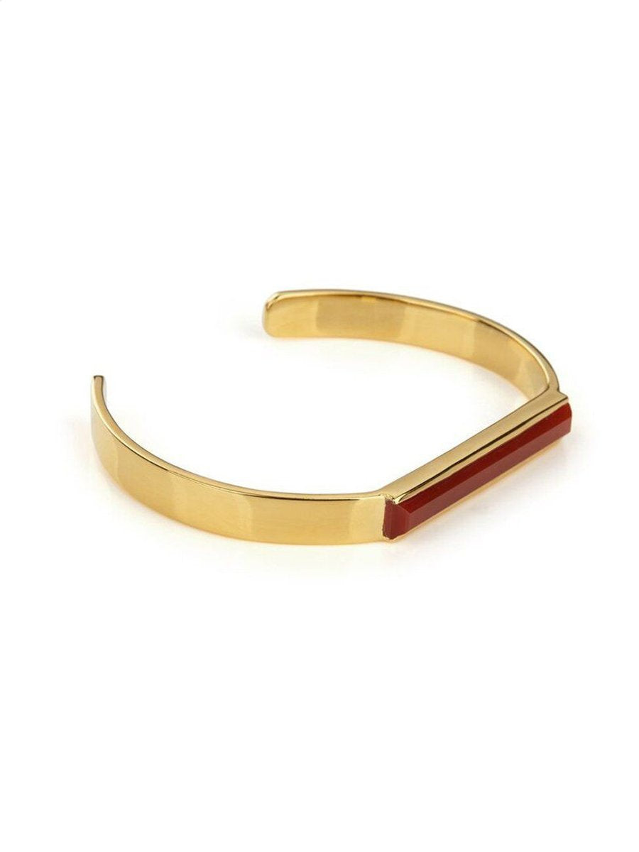 Urban Cuff In Red Onyx
