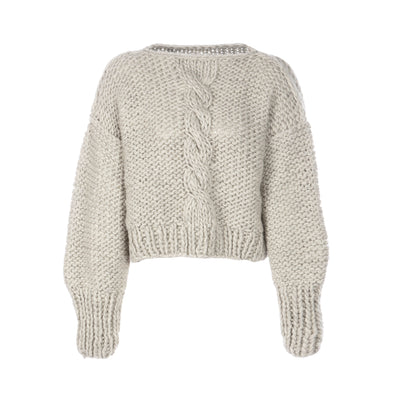 Chunky Knit Cable Wool Jumper