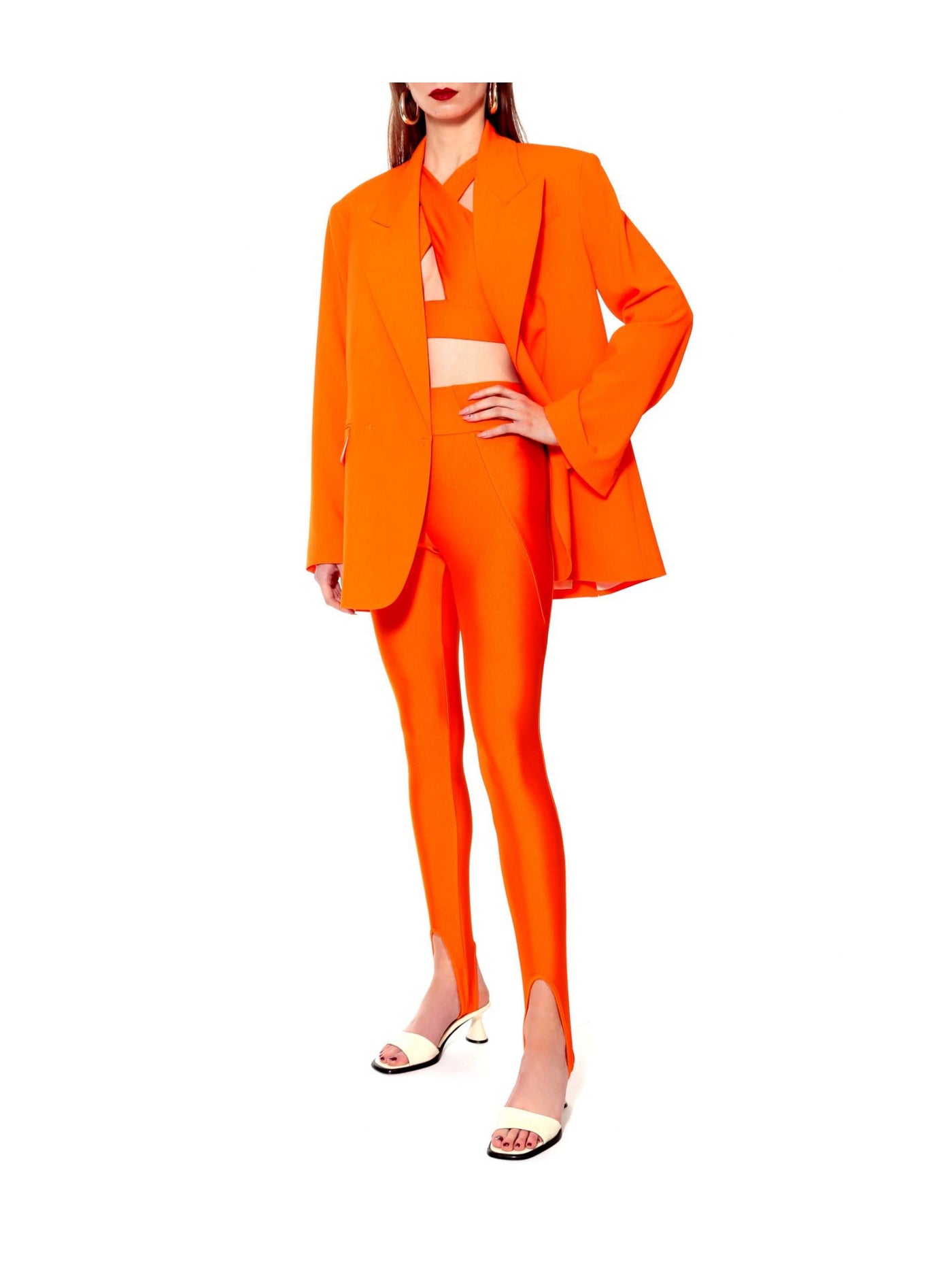 Gia Neon Orange Pants