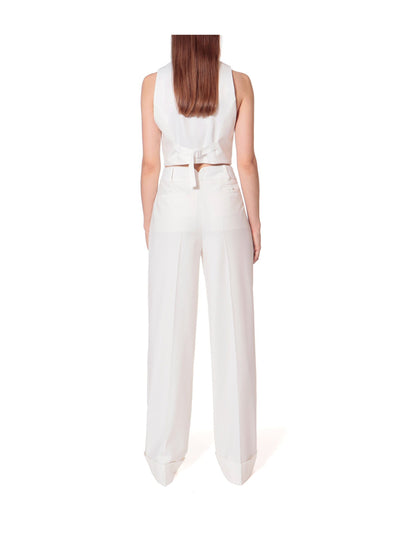 Frankie Aesthetic White Trousers - Long