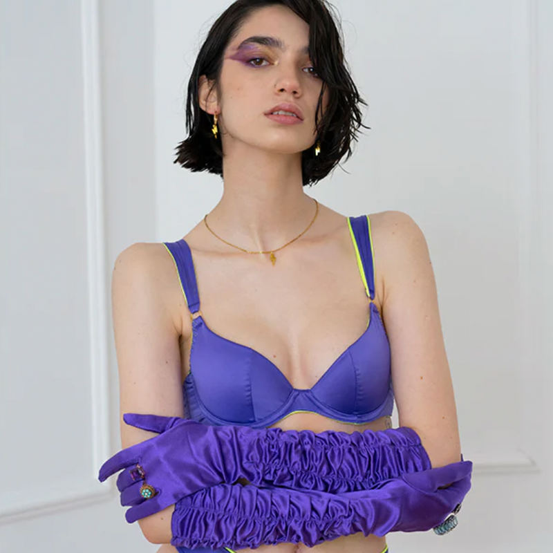 The colour combo for Summer '22: Lime & Lilac
