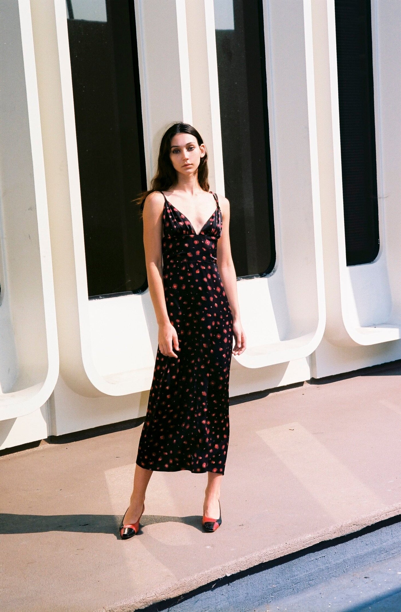 Alexa Floral Print Maxi Dress