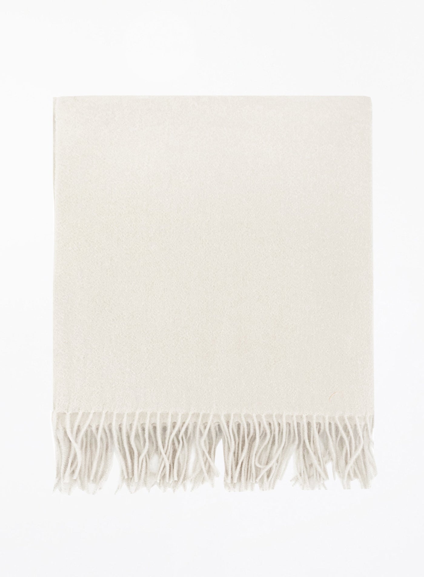 Helena Cashmere Shawl - Blanc