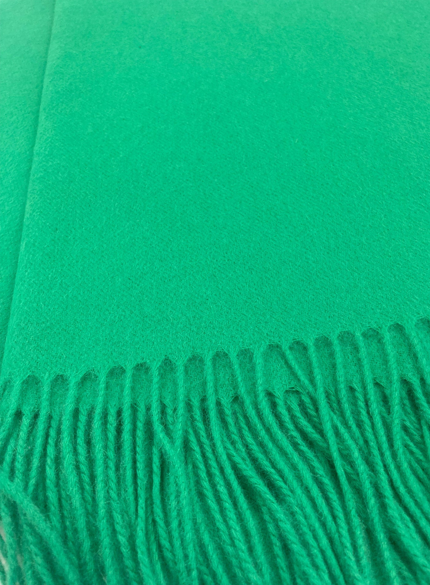 Wool Shawl Sample - Green