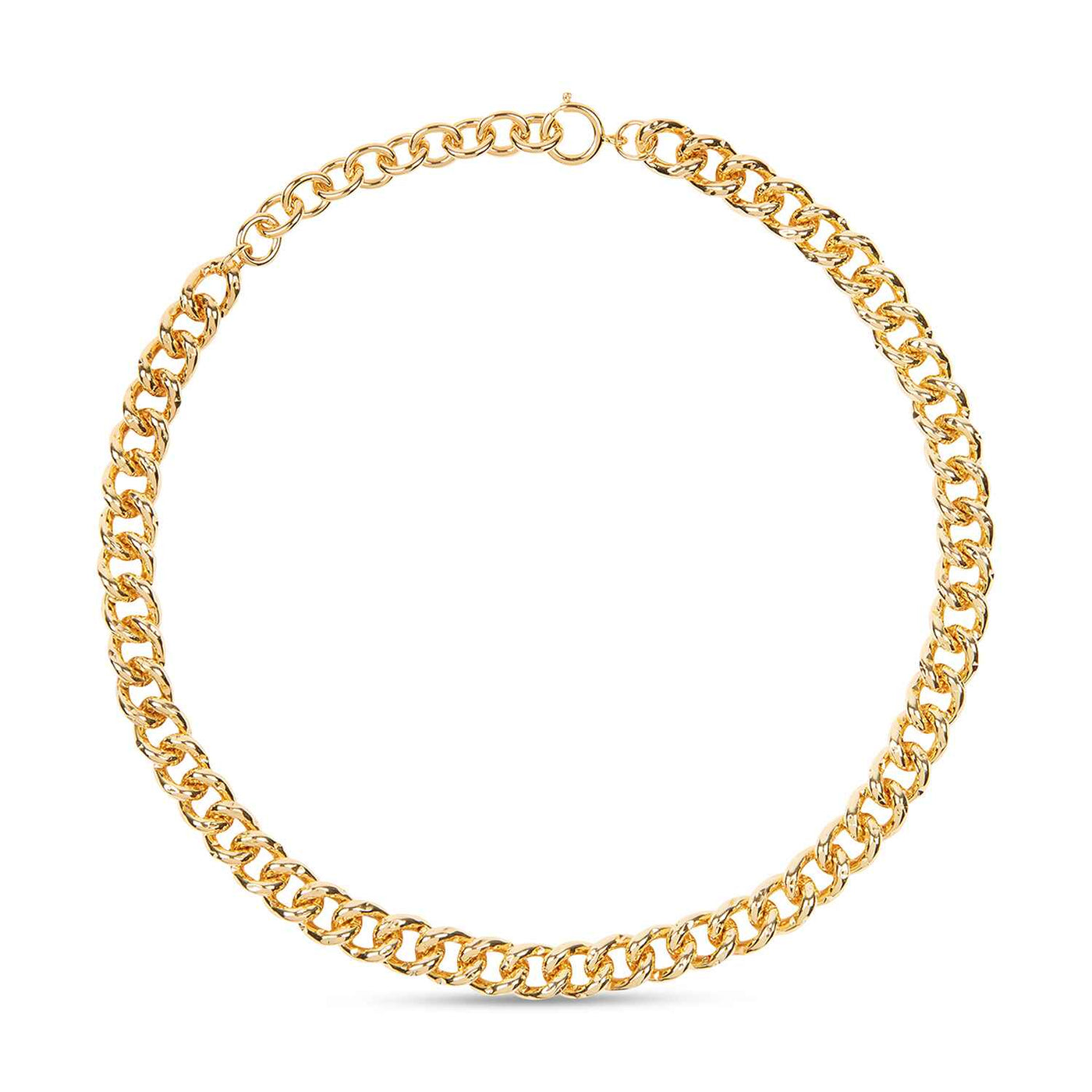 Gia Thick Gold Chain Necklace