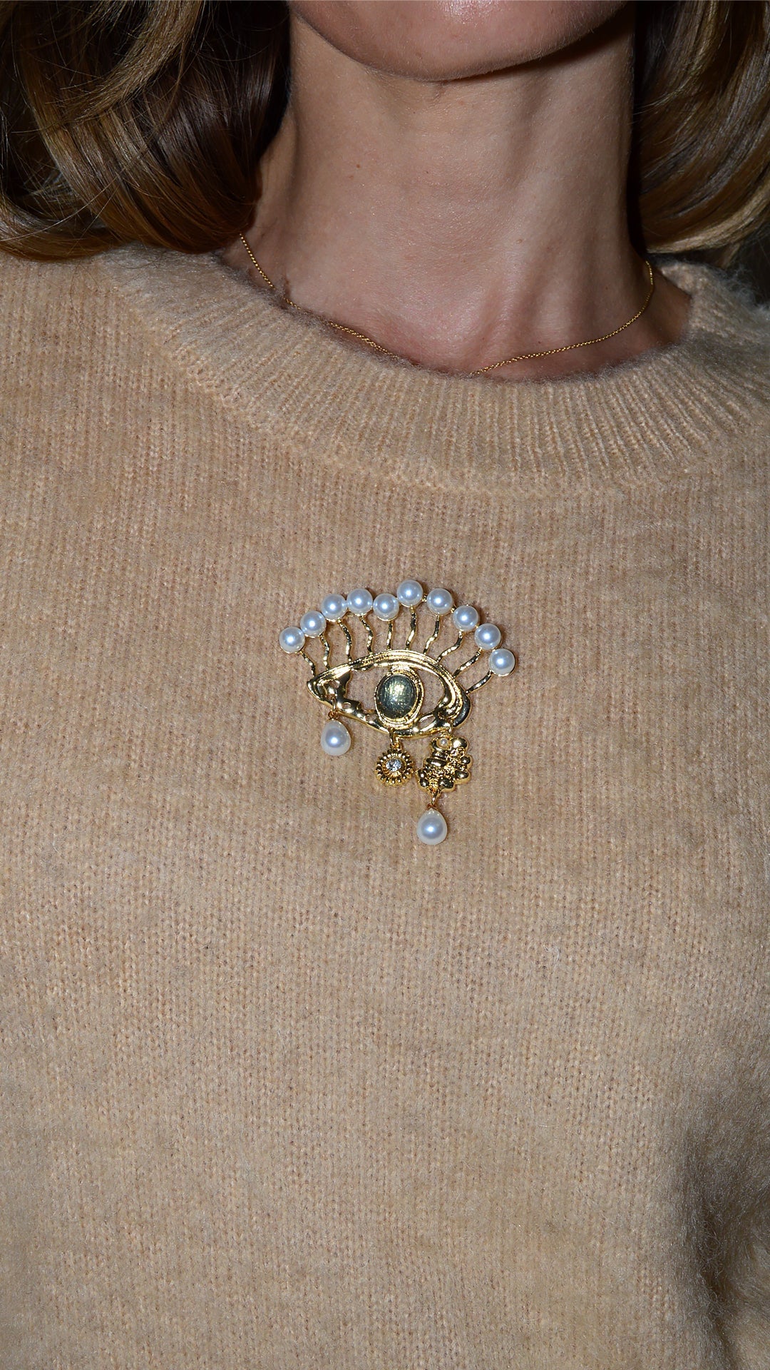 Caramel Mohair Jumper