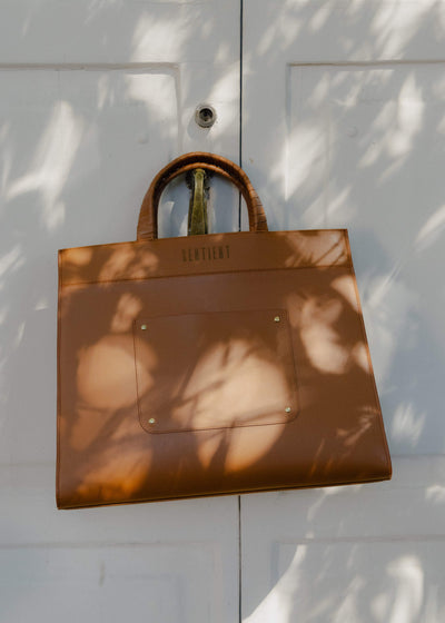 Model with a Panthera Maxi Brown