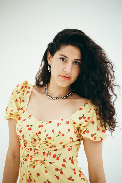 The Pamela Mini Milkmaid Dress