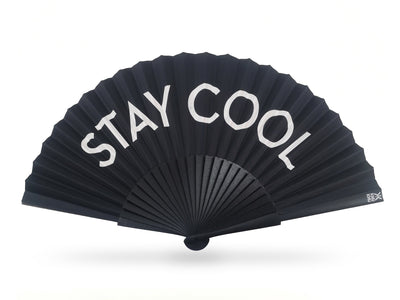 Khu Khu Stay Cool Hand-fan, from the Statement Hand-fan Collection - The definitive statement accessory