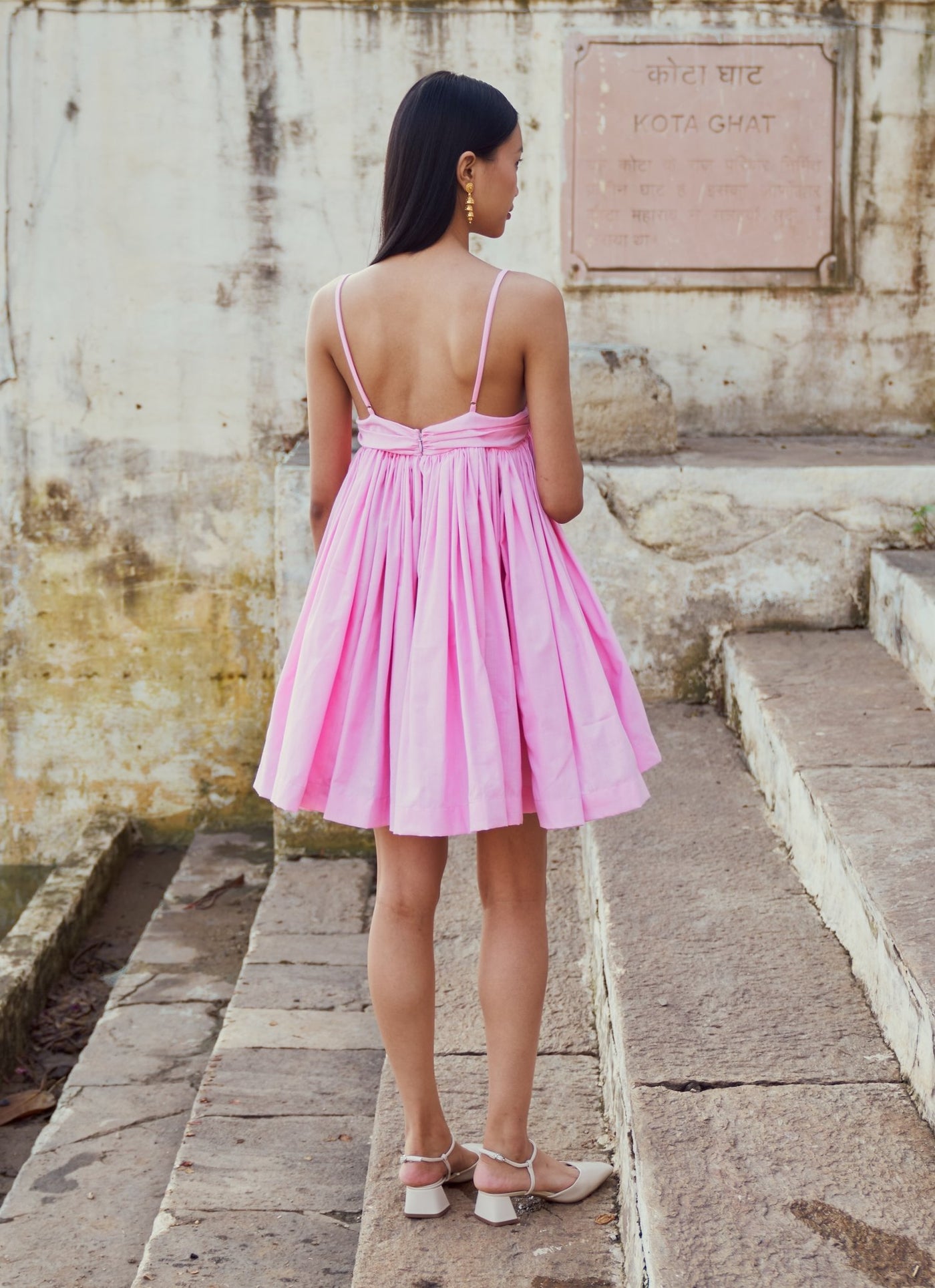 Pink Mini Dress