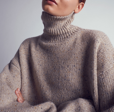 Camila Turtle Neck Oversize Sweater
