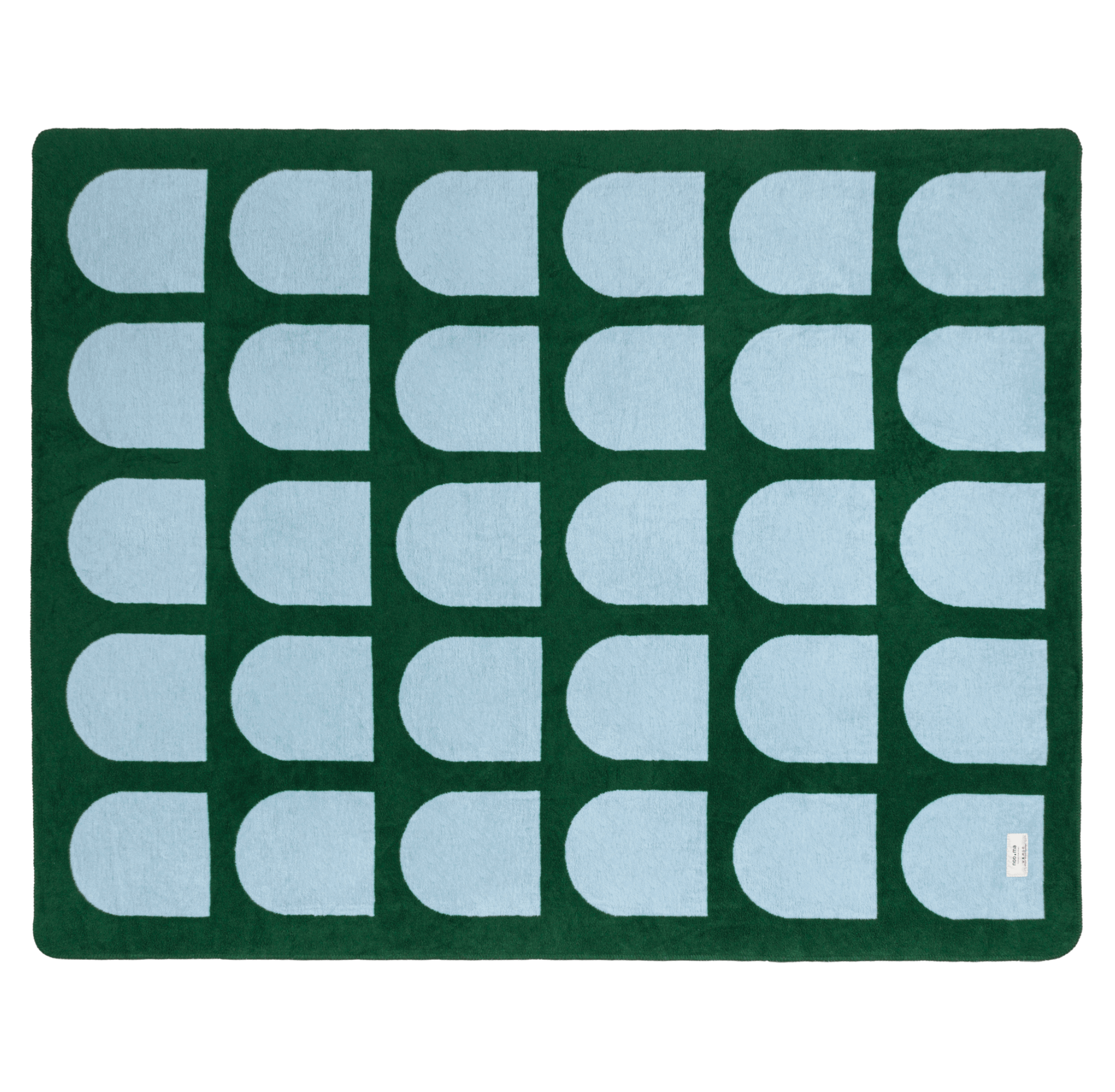 Gilli Throw Green / Baby Blue