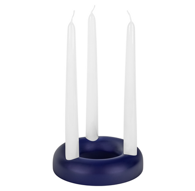 Lums Candle Holder Blueberry Pie