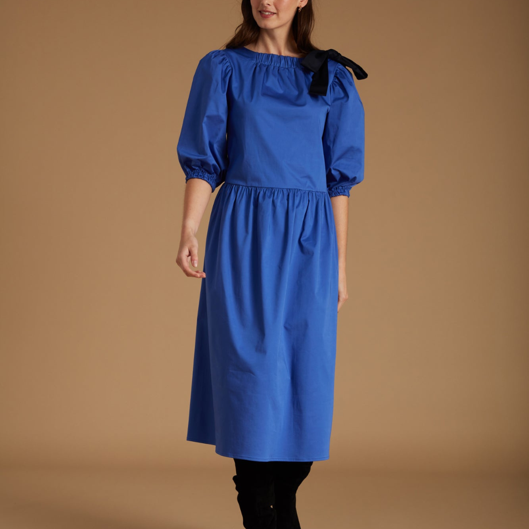 Hanna Dress Cobalt Blue