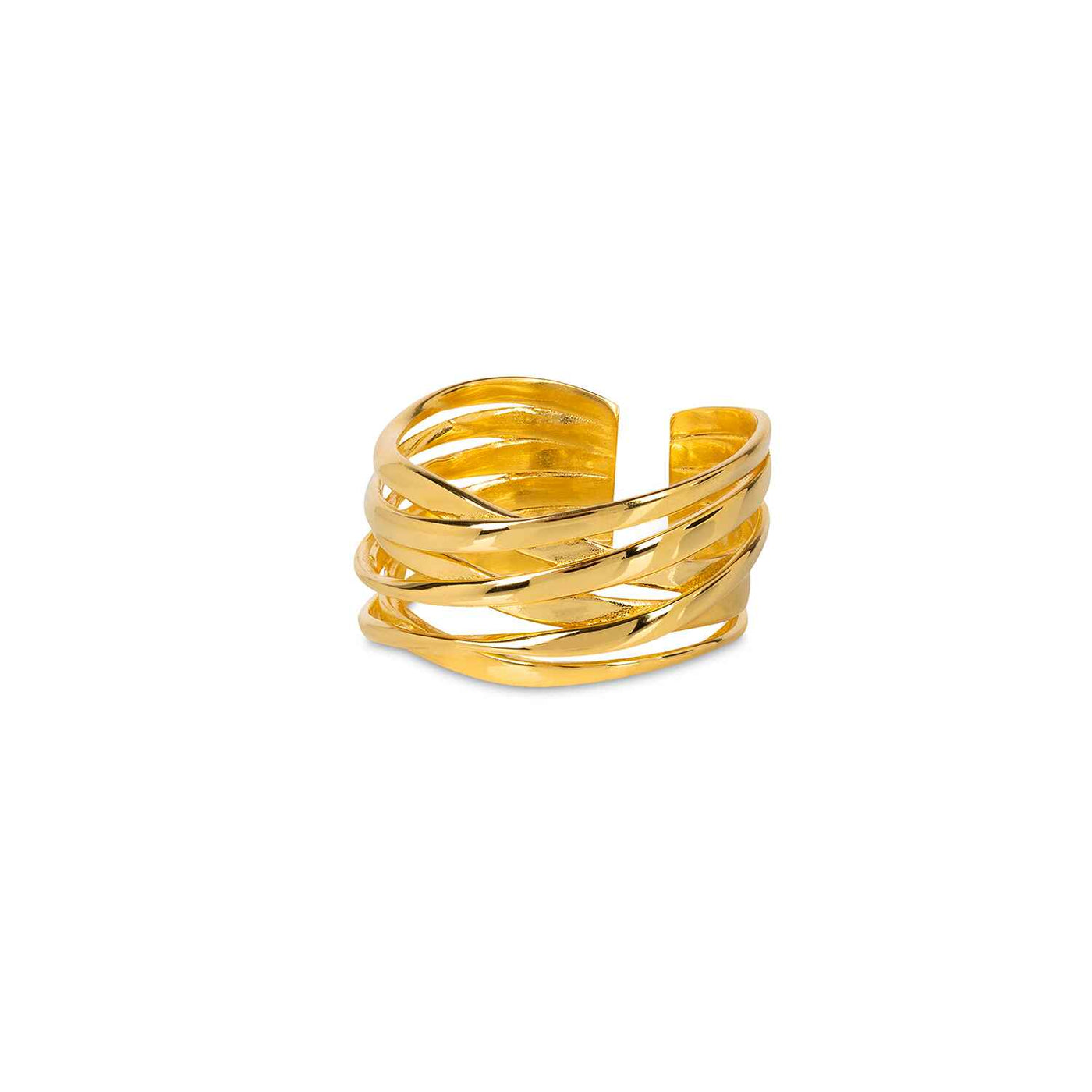 Genesis Gold Stacking Ring