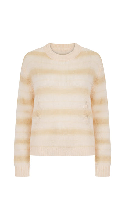 Two-Tone Mohair Jumper