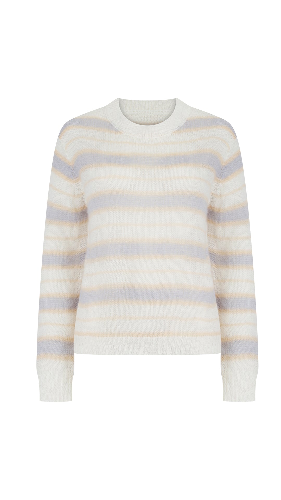 Multi-Stripe Mohair Jumper