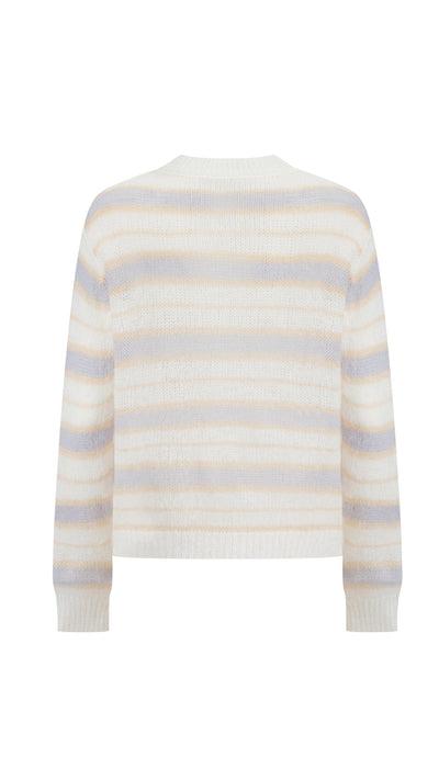 Multi-Stripe Mohair Jumper