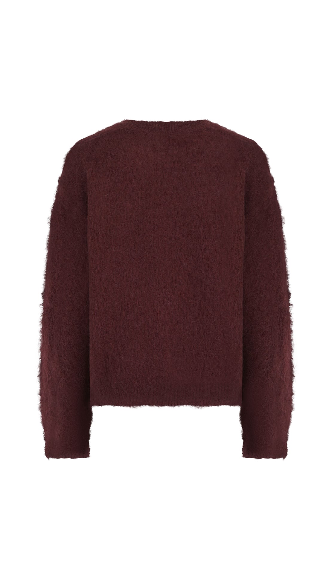 Oxblood Mohair Jumper