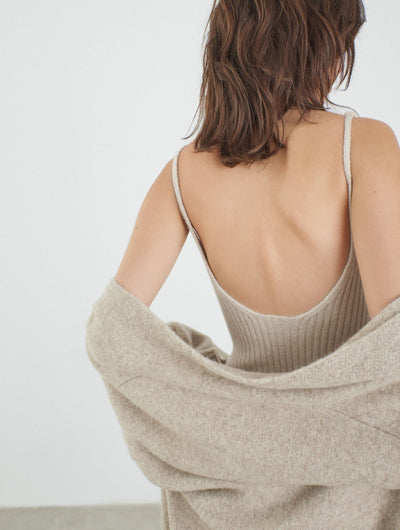 Cashmere knitted bodysuit
