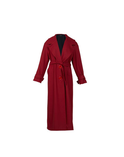 Rita Wool Blend Red Coat
