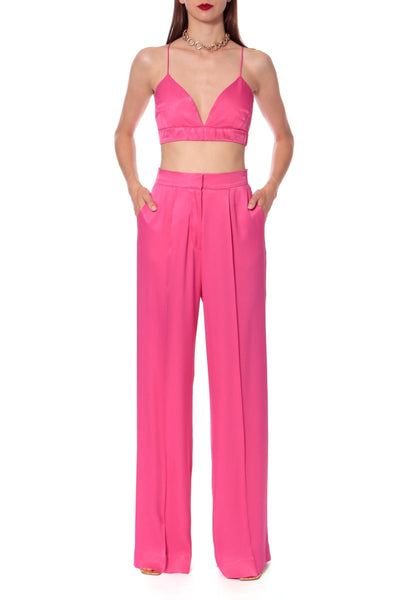 Jessie Satin Barbie Pink Pants