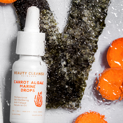 Anti-Fatigue Carrot Algae Marine Drops | Facial Serum-in-Oil