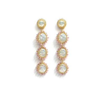 Lolly Polka 14k Recycled Gold-filled Baroque Freshwater Pearl Drop Earrings