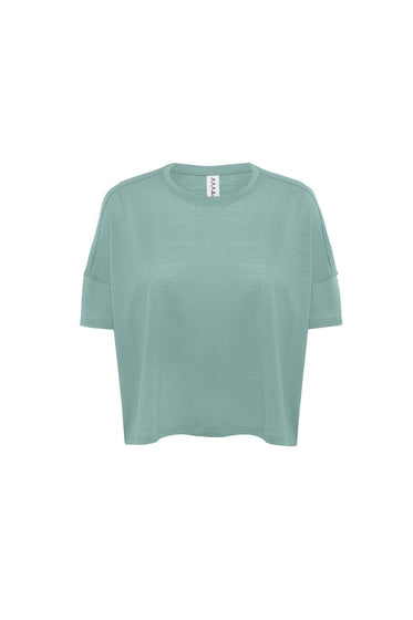 Asmuss Boxy Cropped T-shirt. Using innovative fabric which keeps you comfortable all day long using 37.5 technology.
