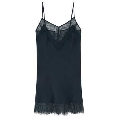 Street Chic Silk and Lace Slip