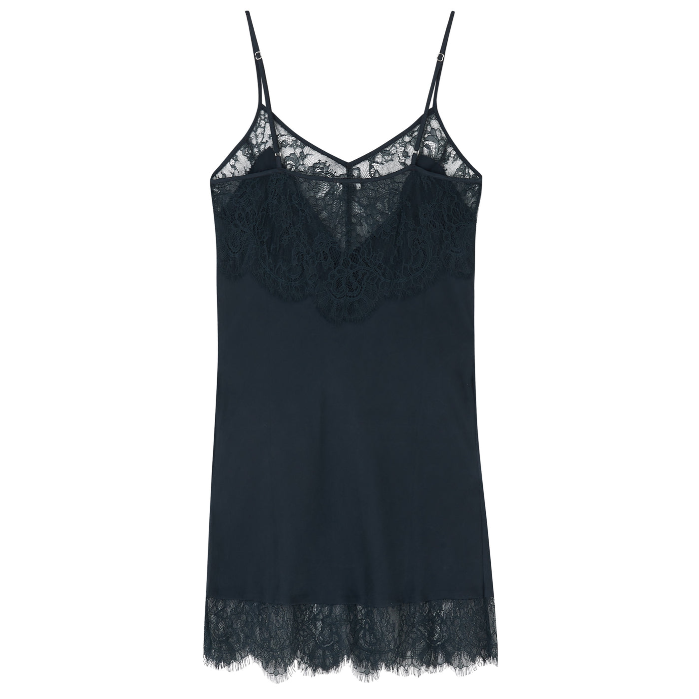Street Chic Silk and Lace Slip