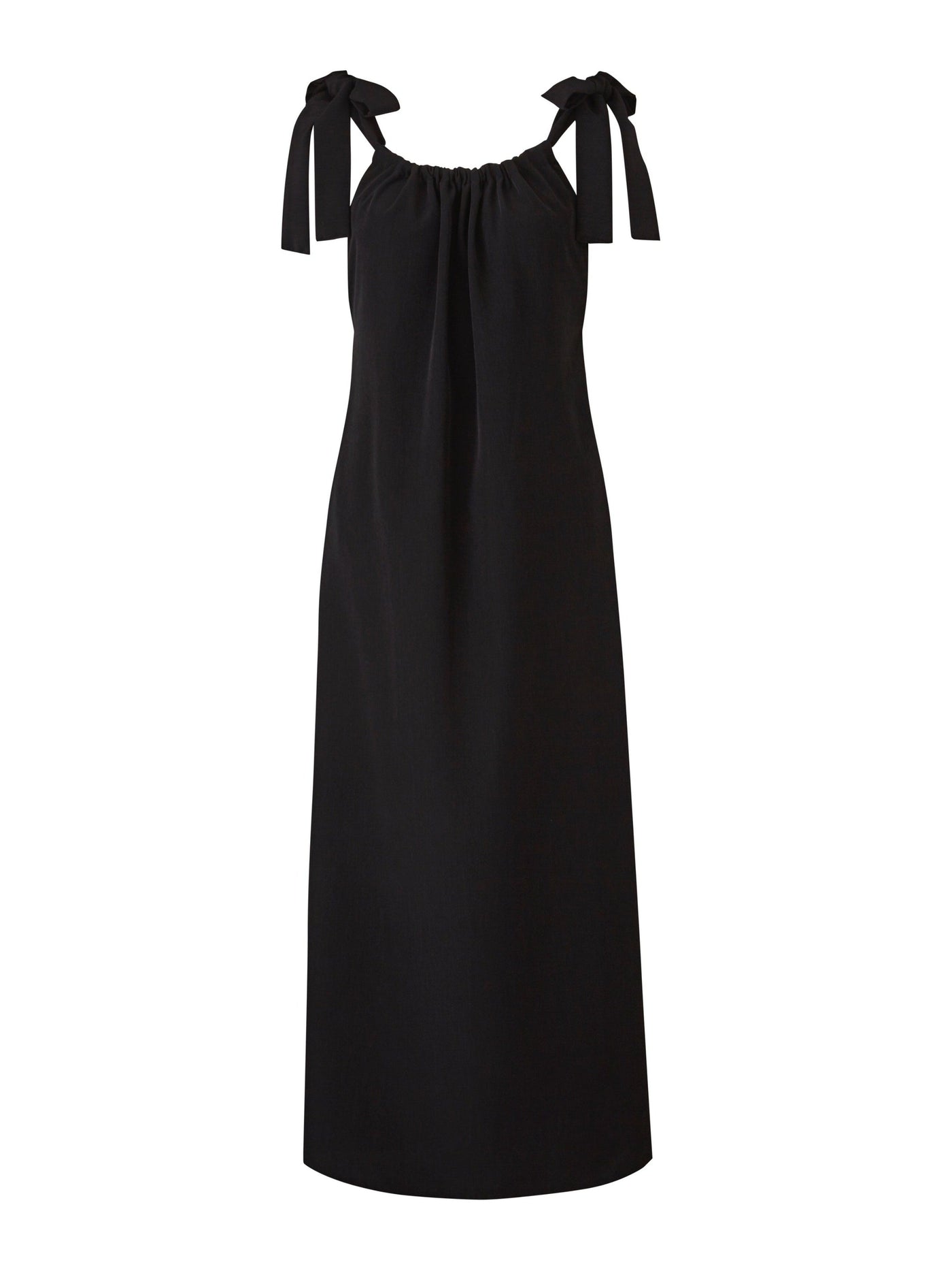 Rosa Strappy Dress in Black