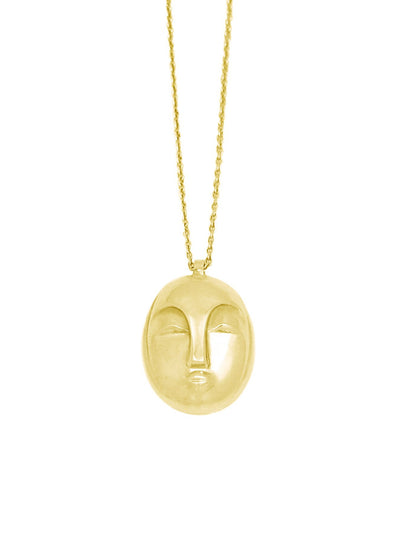 Deco Necklace - 18kt Gold Plated on Sterling Silver