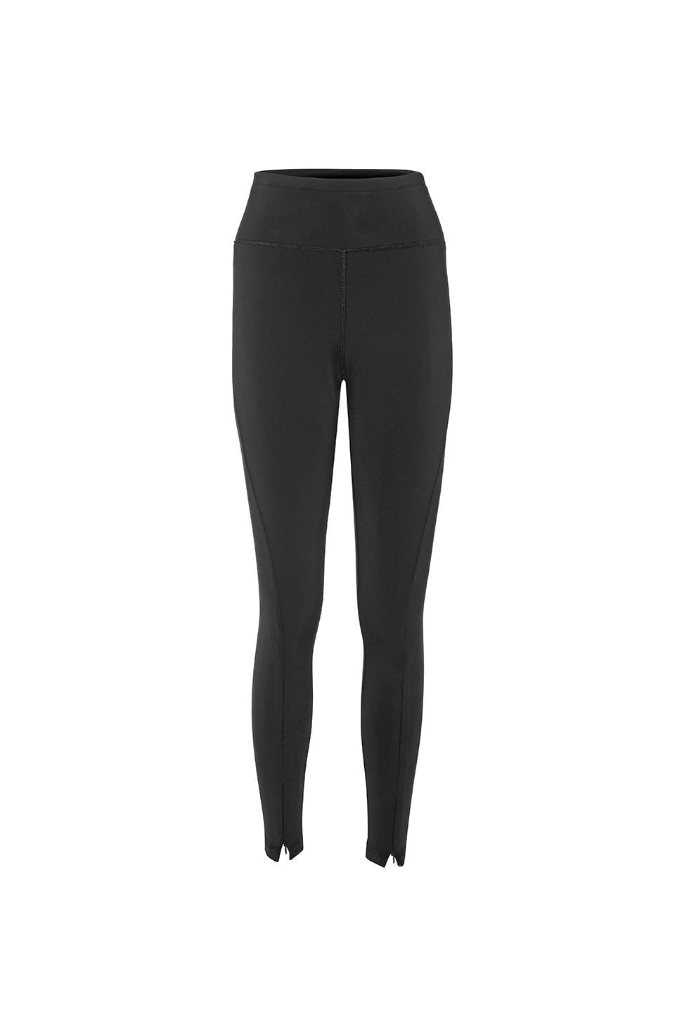 Asmuss Twisted Leggings with front zip in sustainable 4 way stretch fabric.  The best for hiking or running 