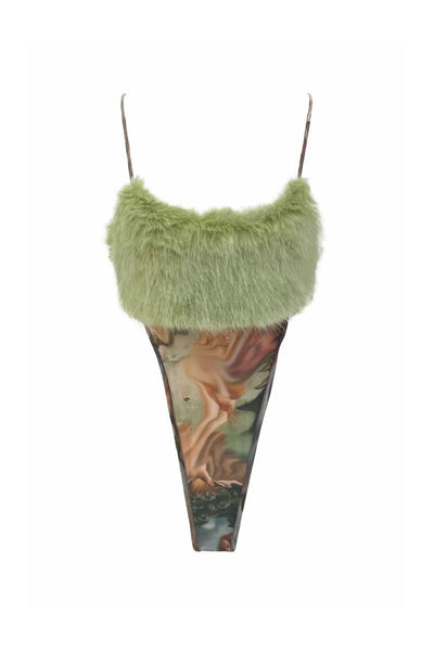 Baba Renaissance Fur Bodysuit