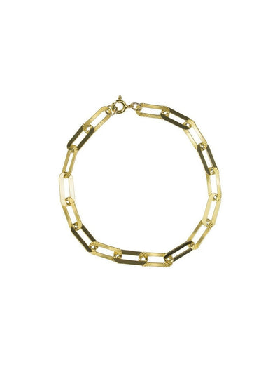 George Long Link Bracelet in Gold or Silver