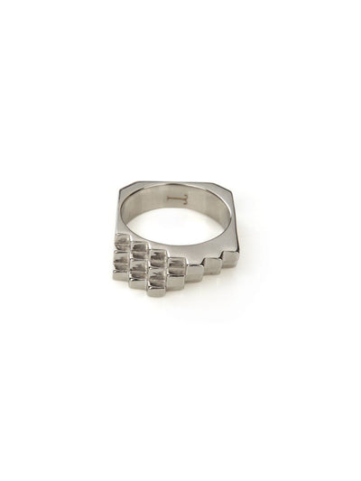 Hive Ring in Sterling Silver