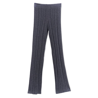 Cashmere tight knitted pants Grey