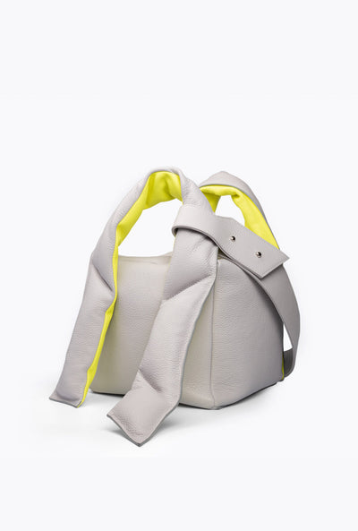 Shokupan Grande Box Bag - Grey/Yellow | Pre-Order Available