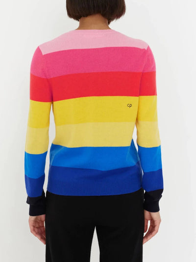 Rainbow Wool-Cashmere Miffy Sweater
