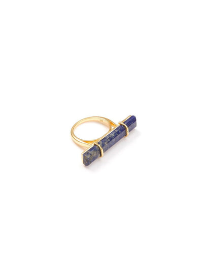 Urban Bar Ring in  Lapis Lazuli