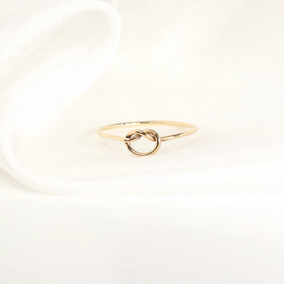 Solid 9ct Gold Knot Ring