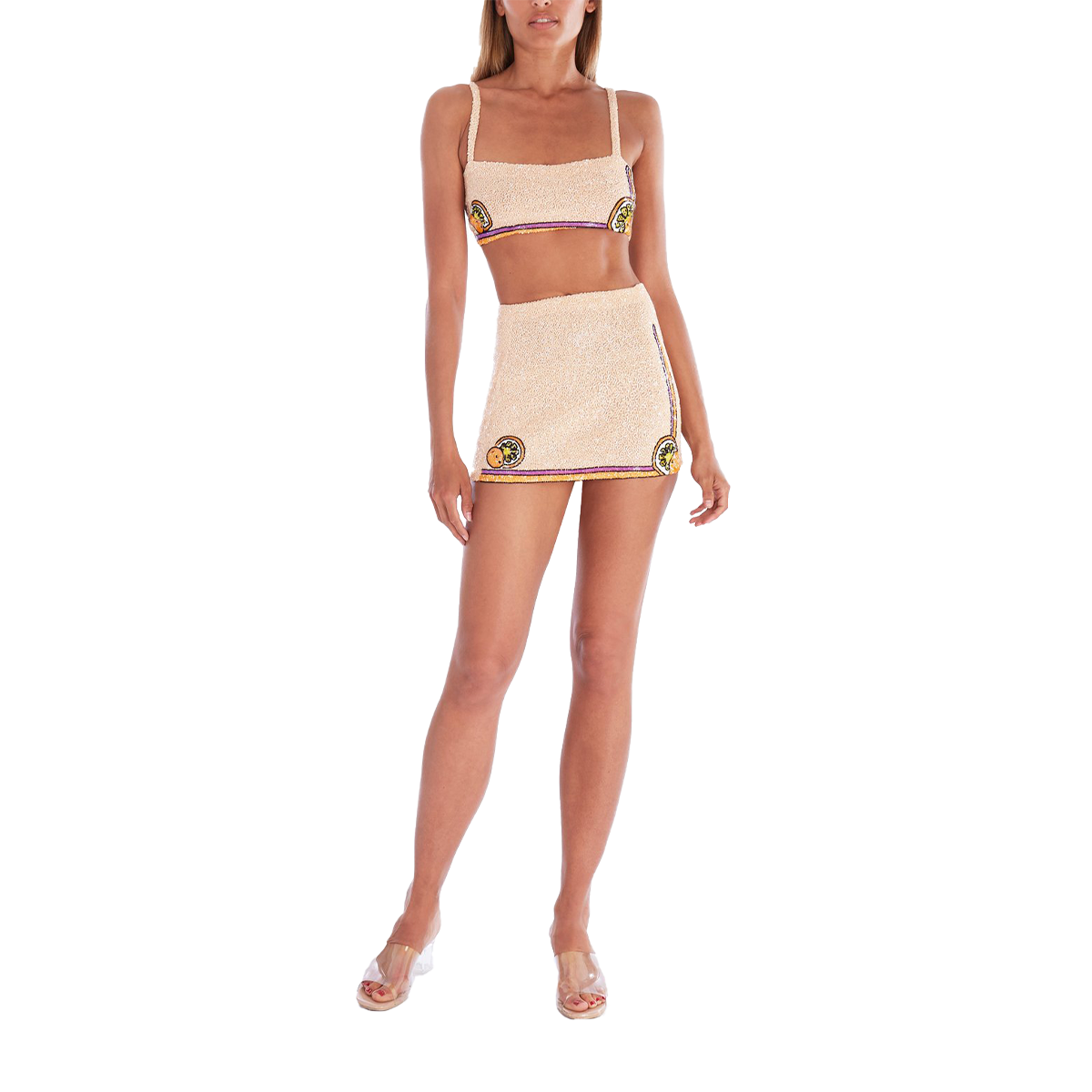 Melodie Co-ord Peach