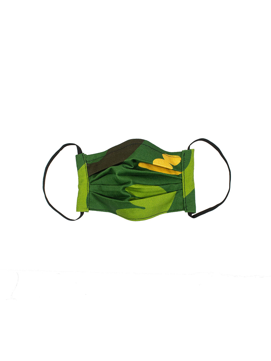 Camouflage Face Mask (v2.0) Green